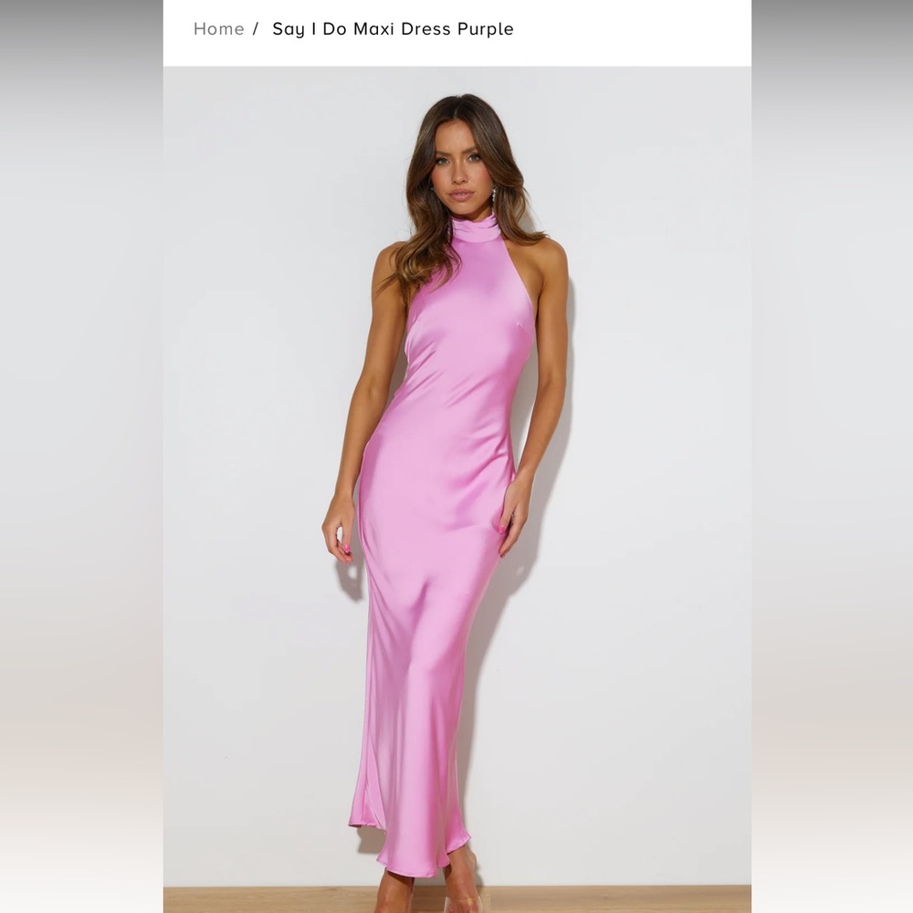 High Neck Dress